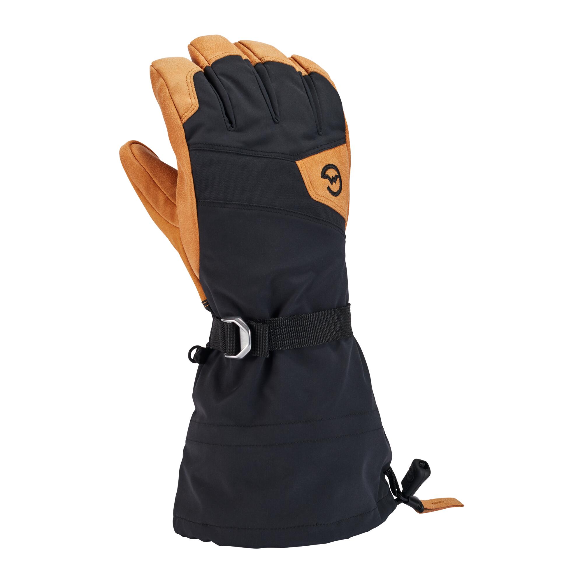 Gordini - Elias Gauntlet Gants Homme Black/tan - Gants - Blanc|marron|noir - 38 S - Decathlon