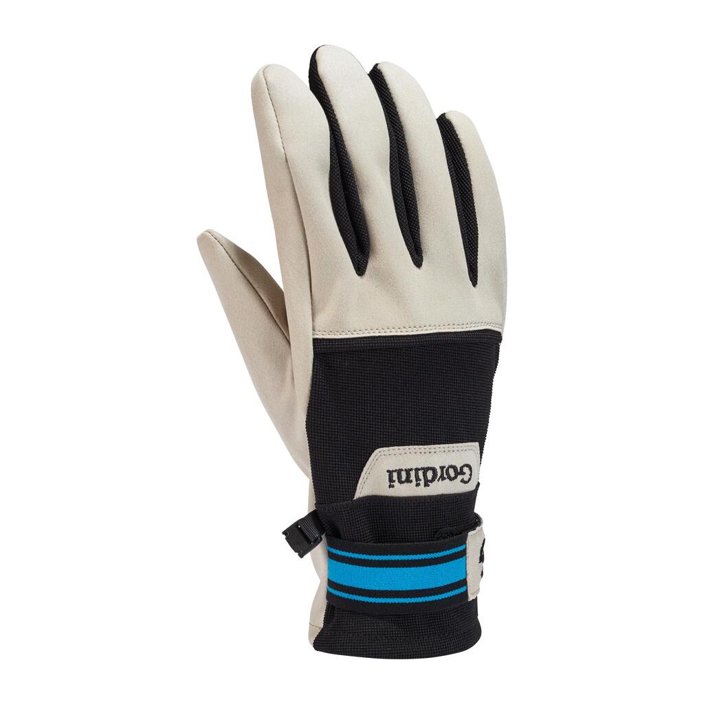 SPRING women's gloves BLACK/L.GREY