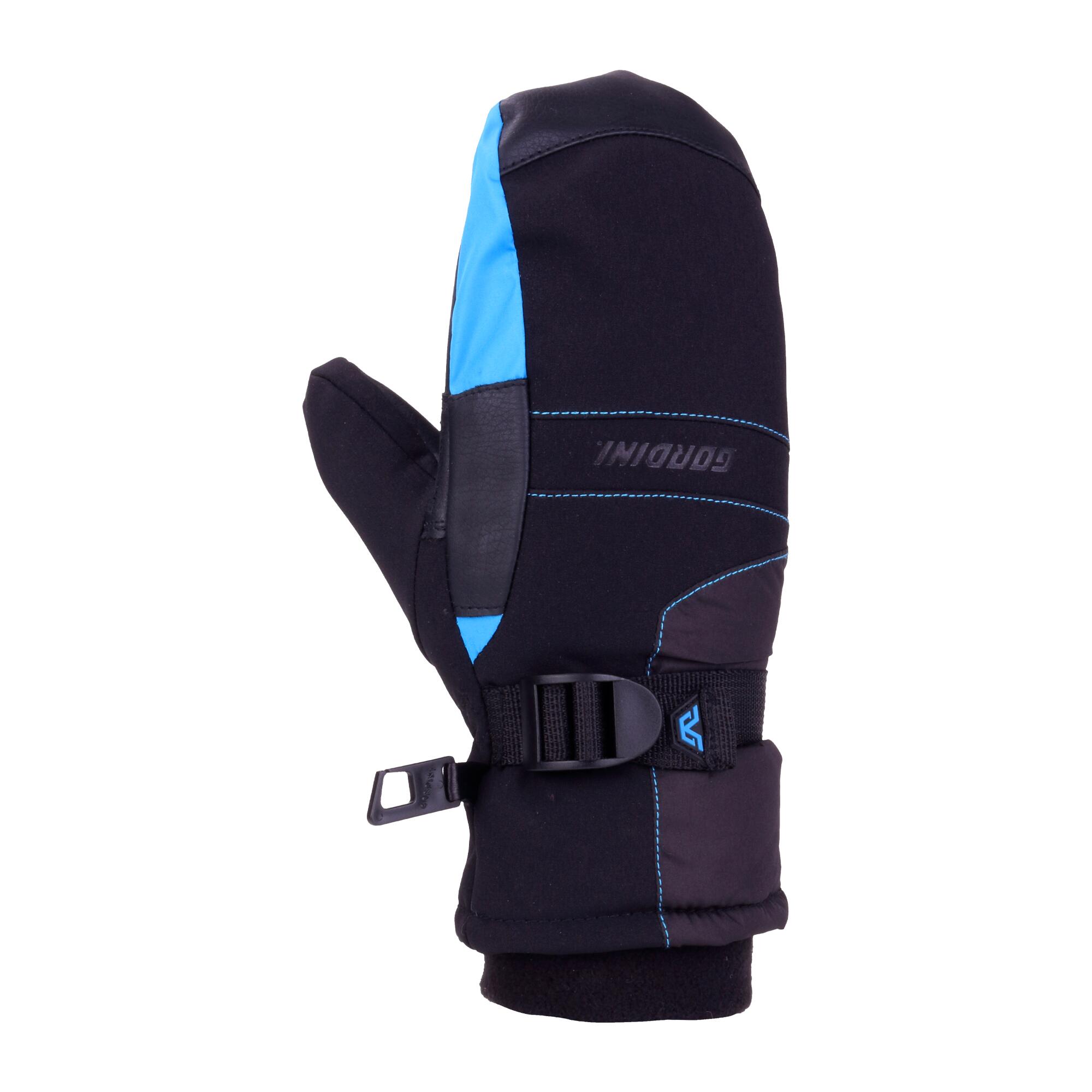 Gordini - Aquabloc Junior Moufles Black/bright Blue - Mitaines - Bleu|noir - 38 S - Decathlon