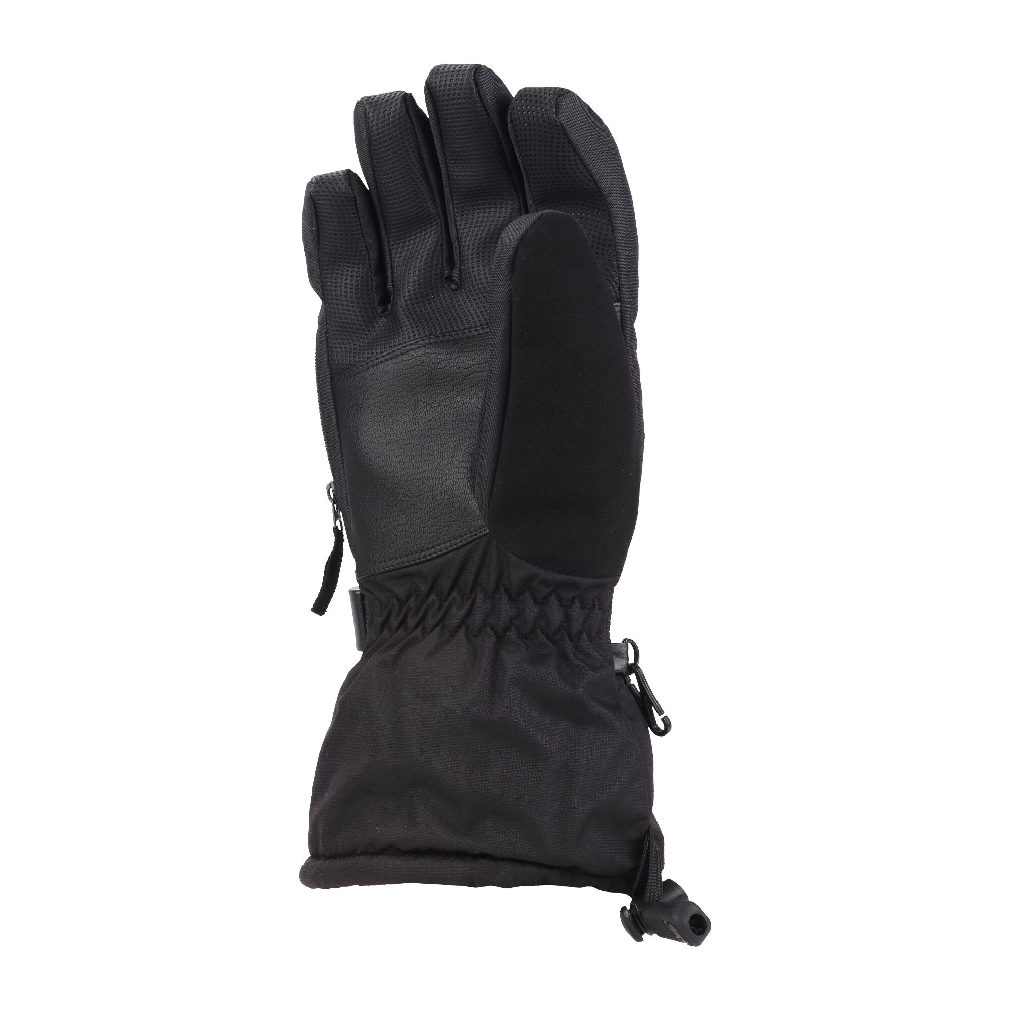 STOMP dames skihandschoenen BLACK 2/3