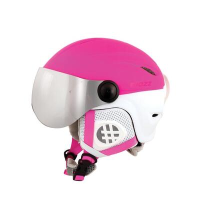 Teen visor helm grey black
