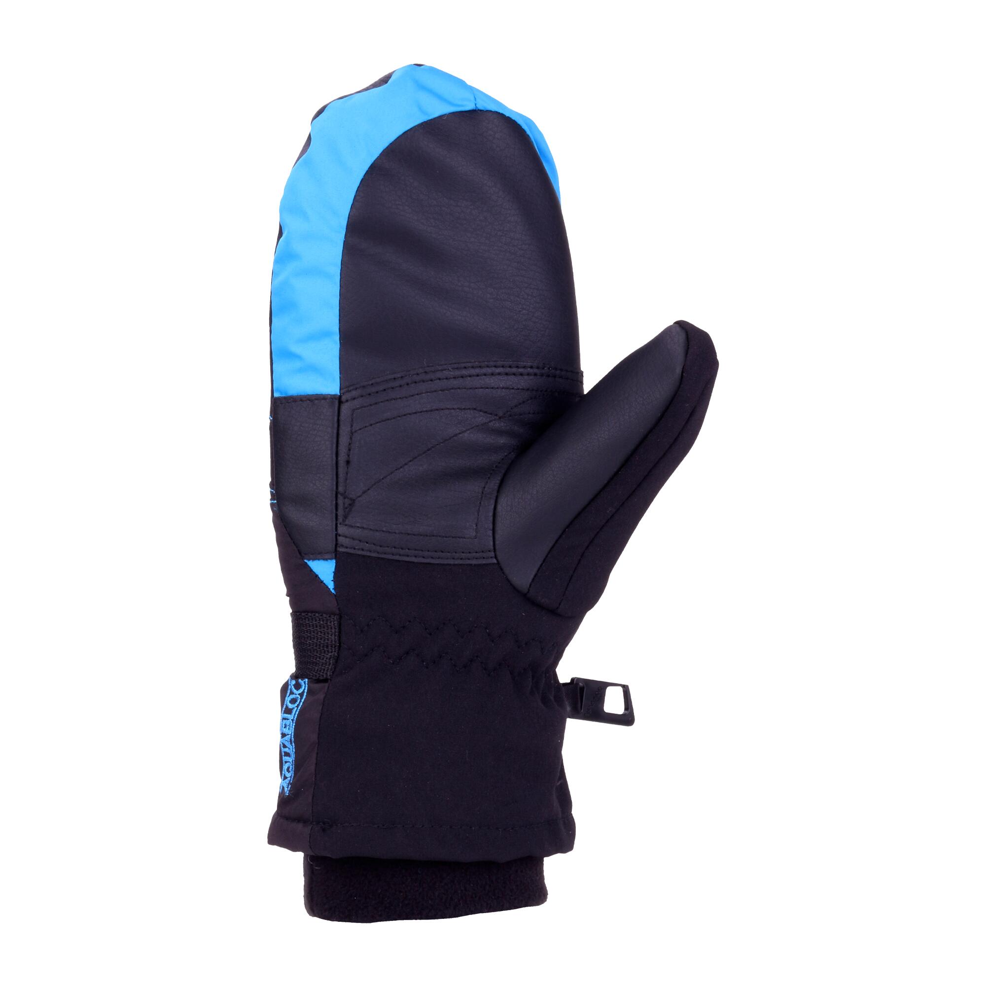 AQUABLOC JUNIOR Moufles BLACK/BRIGHT BLUE 2/6