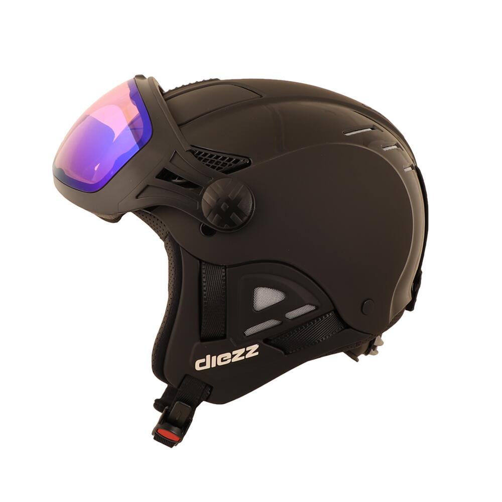 CASQUE VISIERE LOUNA II VENTURY Touchy BLACK TO BLACK 3/6