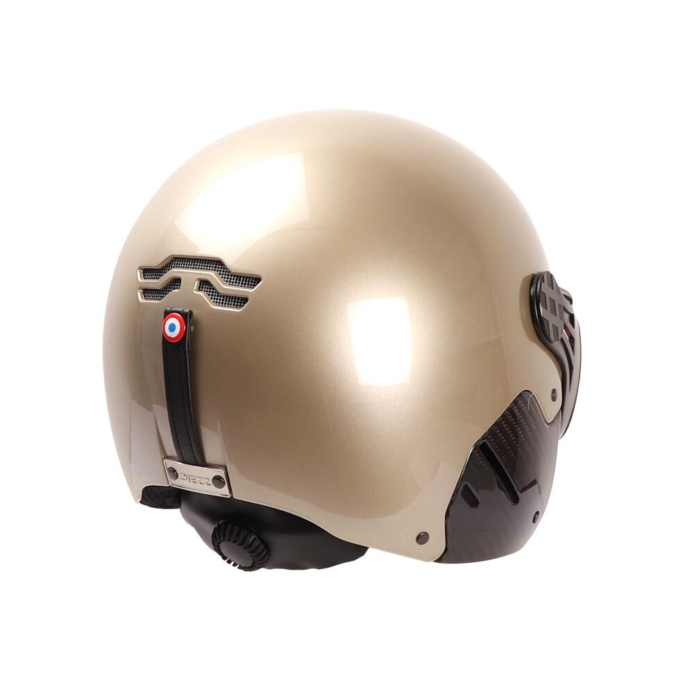 CASQUE MAJOR CARBONE VISIERE INFINITE CHAMPAGNE NACRE 2/6