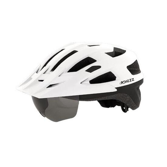 Tweedehands - ARAVIS 3 in 1 helm WHITE BLACK. - Als nieuw