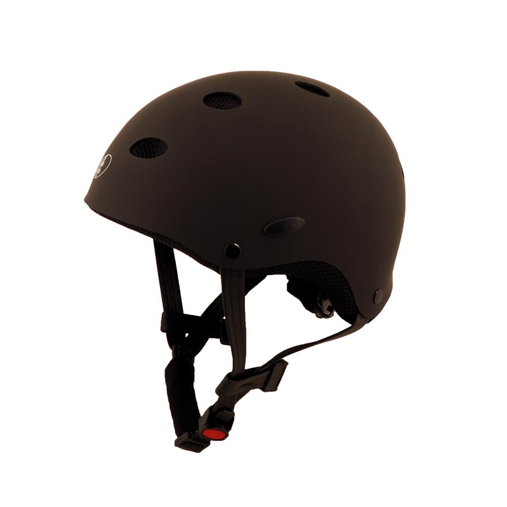DIEZZ CITY farbiger Fahrradhelm ohne Visier BLACK