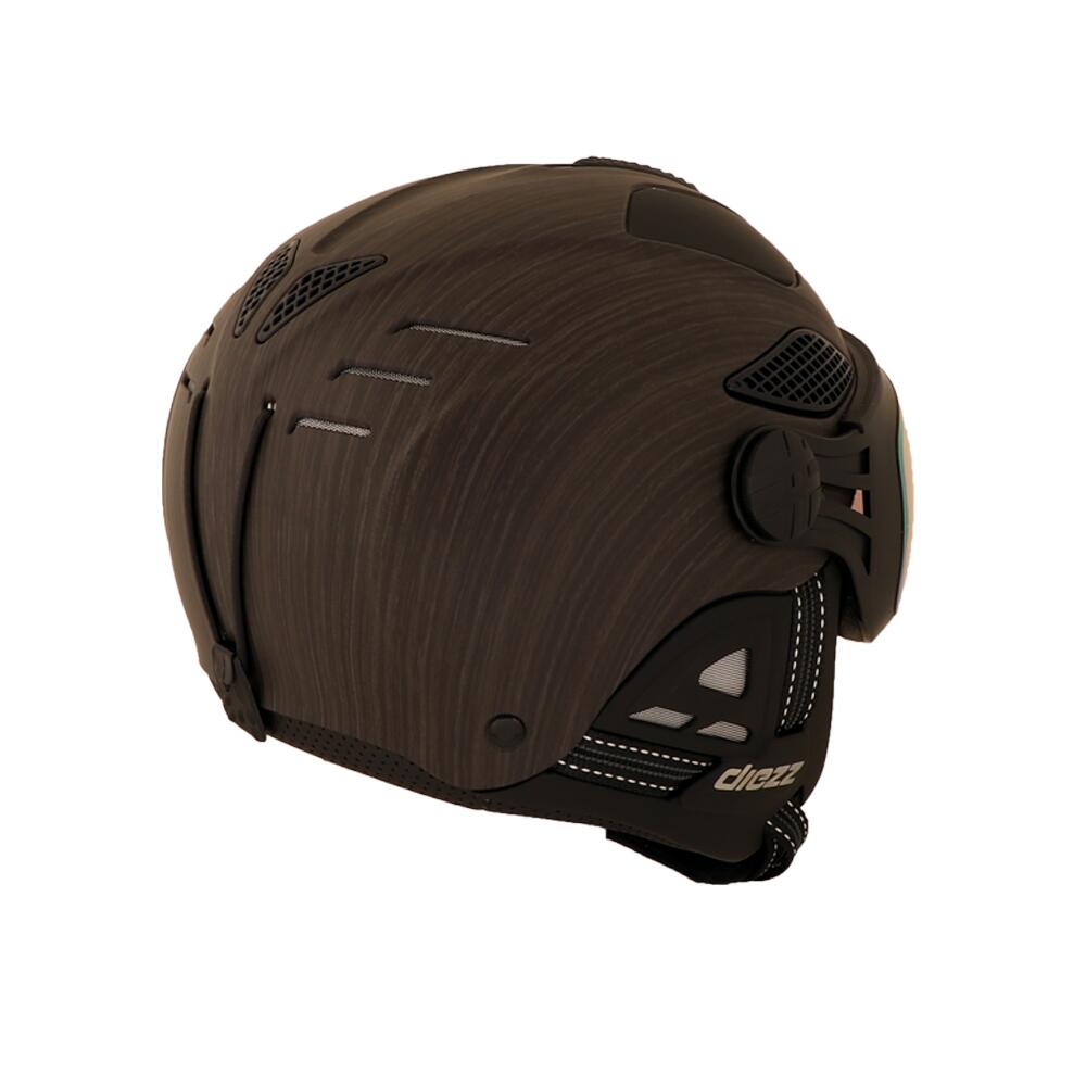 CASQUE VISIERE LOUNA II VENTURY WOOD BLACK 2/6