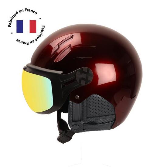 vizier skihelm MAJOR INFINITE ROUGE PROFOND NACRE