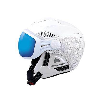 HELM VISIER LOUNA II FASHION LEATHER BLACK