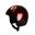 CASQUE FRANCAIS MAJOR INFINIT ROUGE PROFOND NACRE
