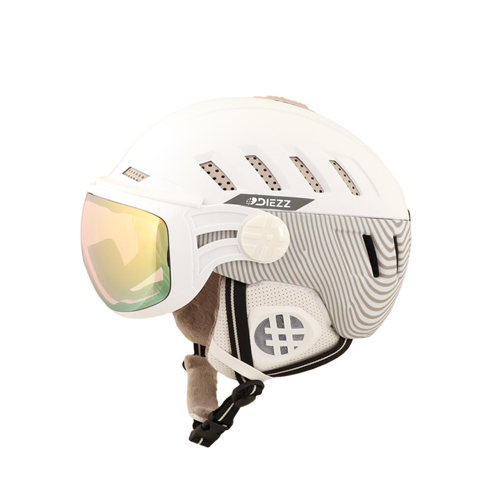 HELMET VISOR ARTICK WHITE SILVER