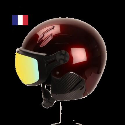 vizier skihelm MAJOR CARBON INFINITE ROUGE PROFOND NACRE