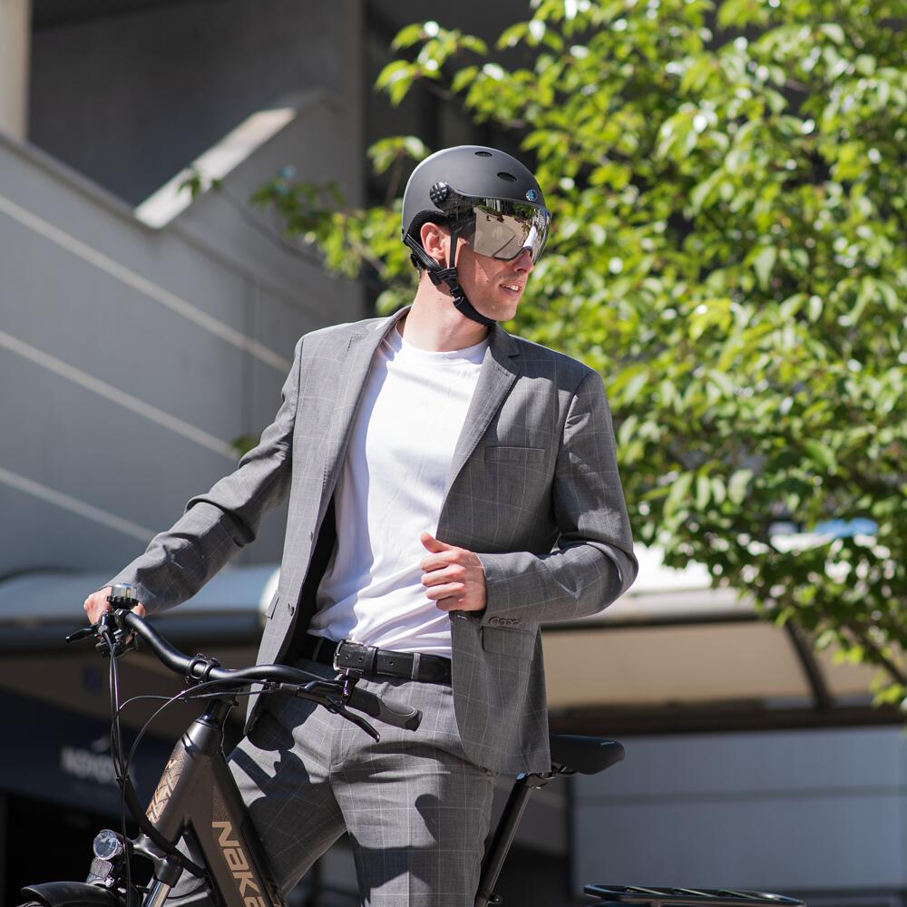 Casco da bici con visiera Diezz City 2/6