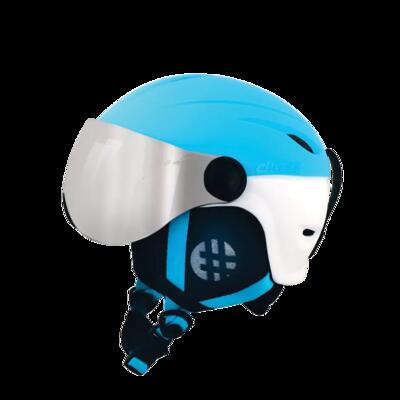 Teen visor helm grey black