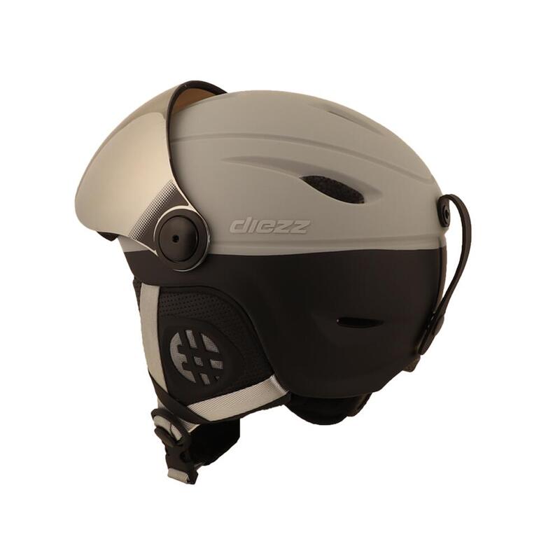 CASQUE TEEN VISOR GREY BLACK