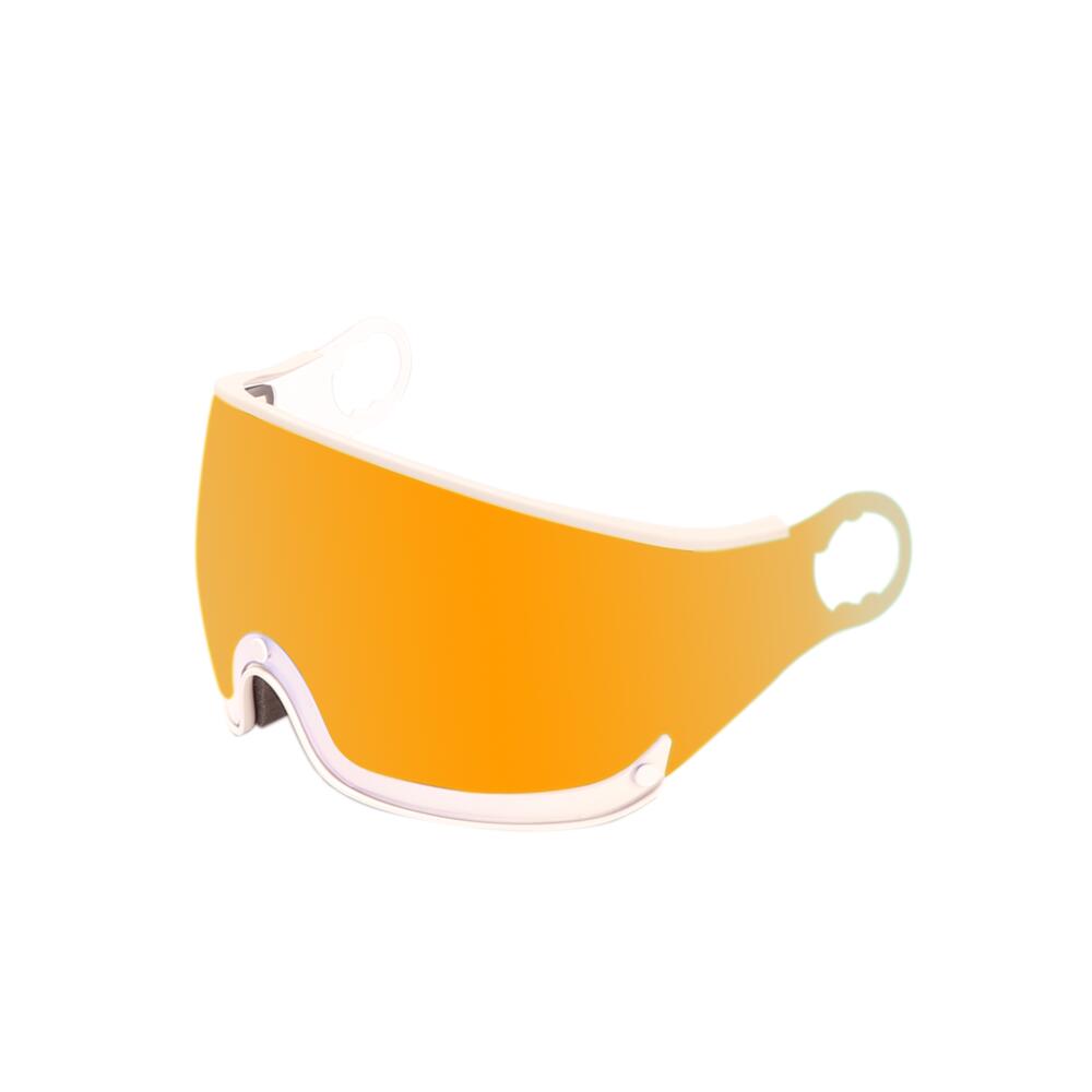 VENUS & LOUNA S1 visor white frame ORANGE.