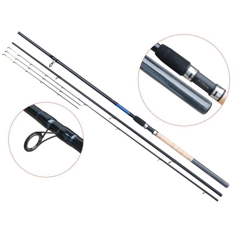 Lanseta fibra de carbon Baracuda Evolution Feeder 3.6 m A: 120 g