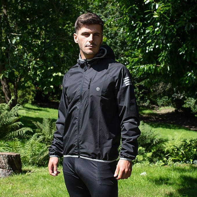 Proviz Reflective Lightweight Unisex Waterproof Hooded Cycling Jacket 3/7