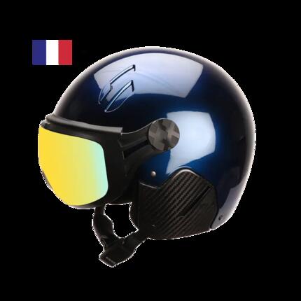 vizier skihelm MAJOR CARBON INFINITE ROUGE PROFOND NACRE