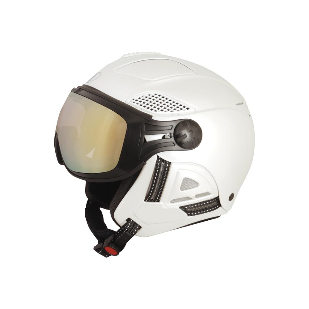 LOUNA II COLOR VISOR HELMET White Pearl