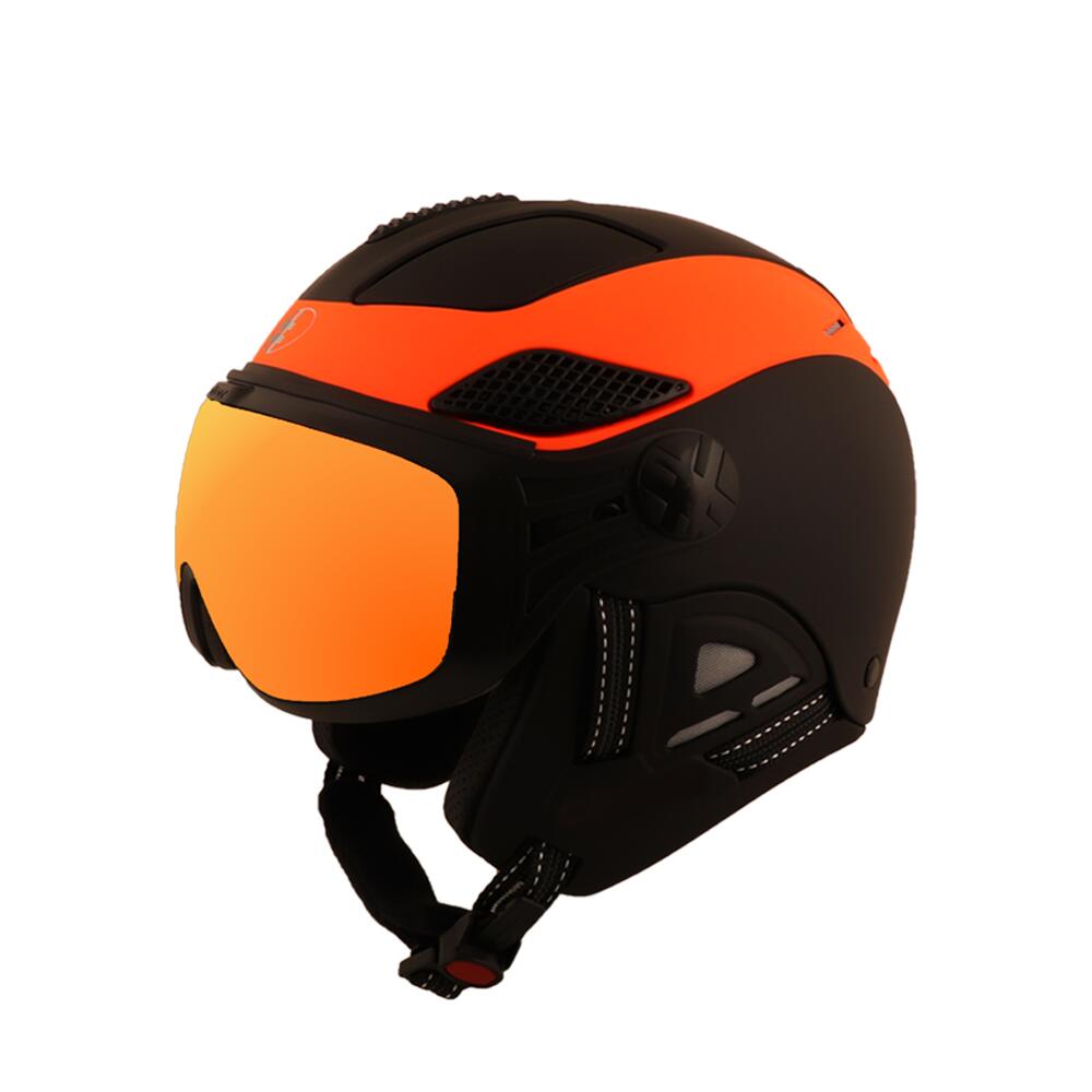 schwarz / orange