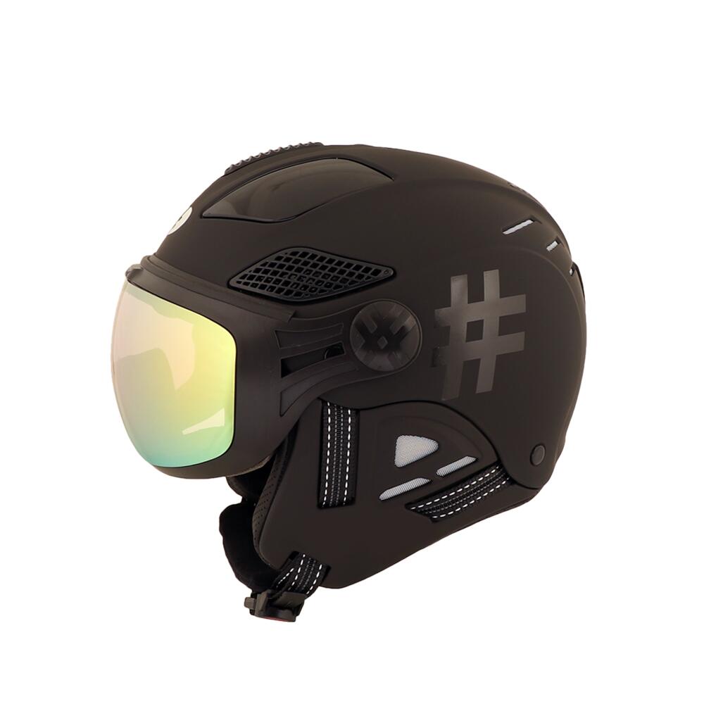 DIEZZ LOUNA II TEMPO VISOR HELMET BLACK TO BLACK