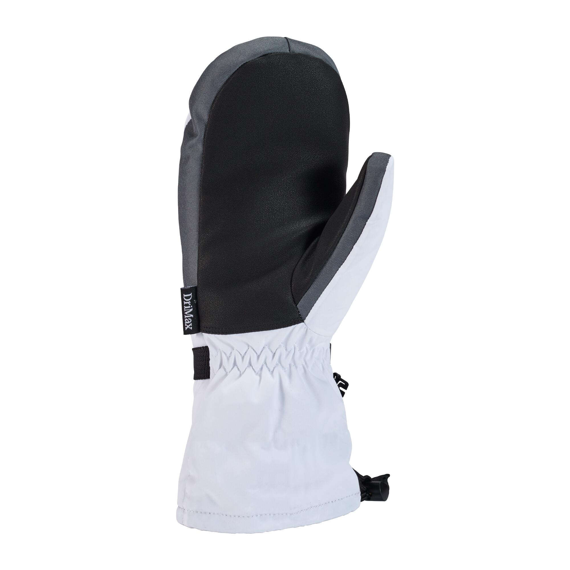 ULTRA DRYMAX GAUNTLET Moufles Femme WHITE/GUN METAL 2/6