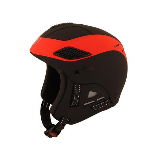 LOUNA II Ventury Touchy helm BLACK FIRE RED