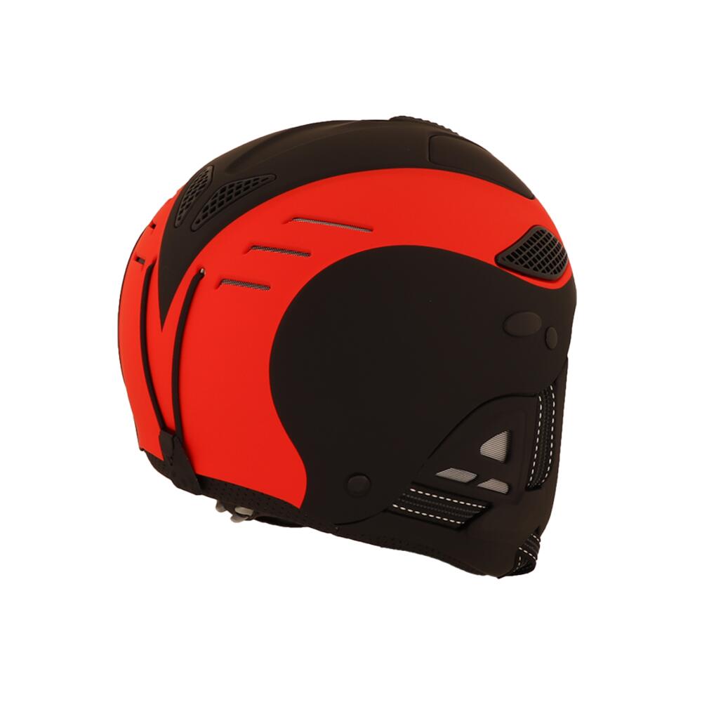 CASQUE LOUNA II VENTURY TOUCHY BLACK FIRE RED 2/5