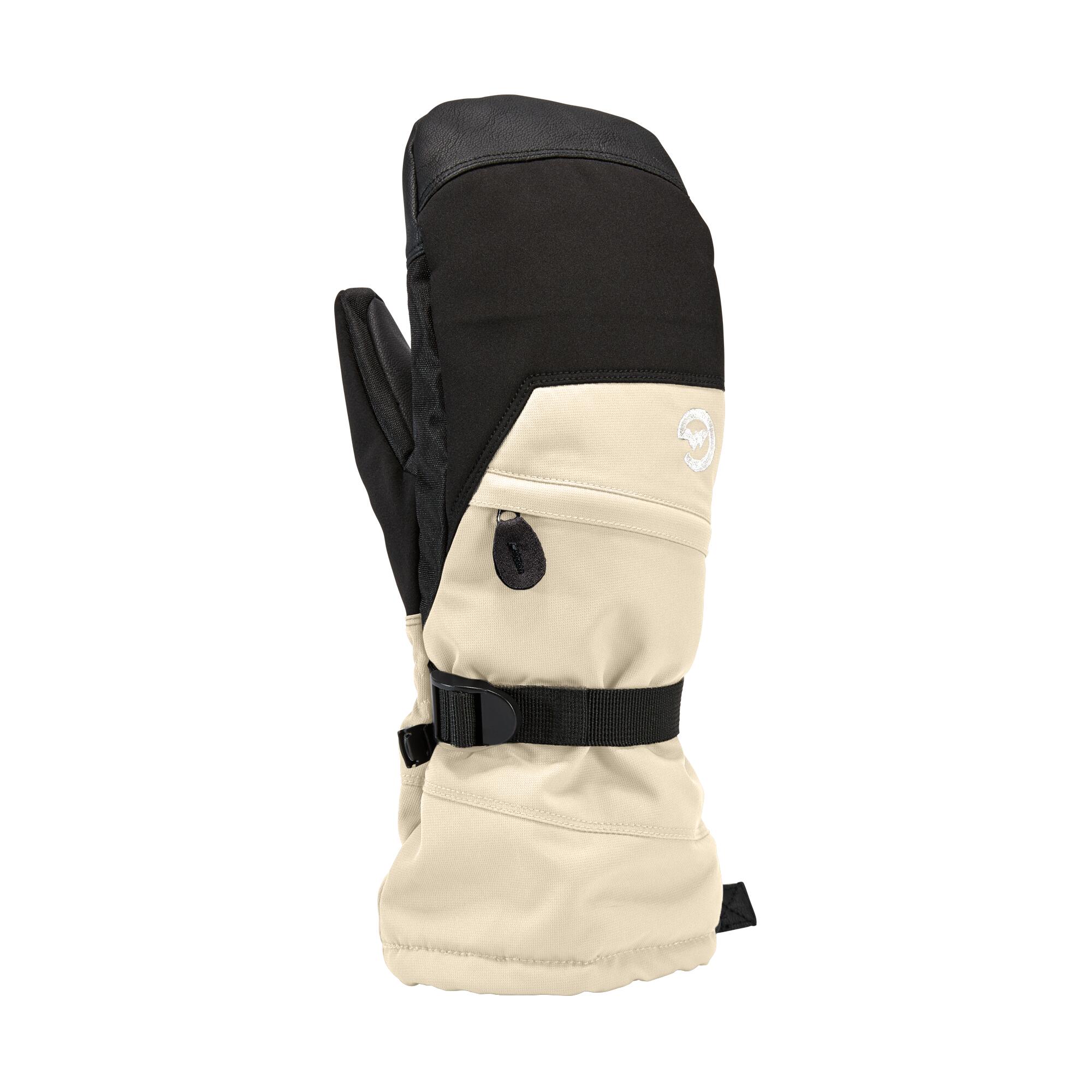 GORDINI STOMP women's mittens Stone Black