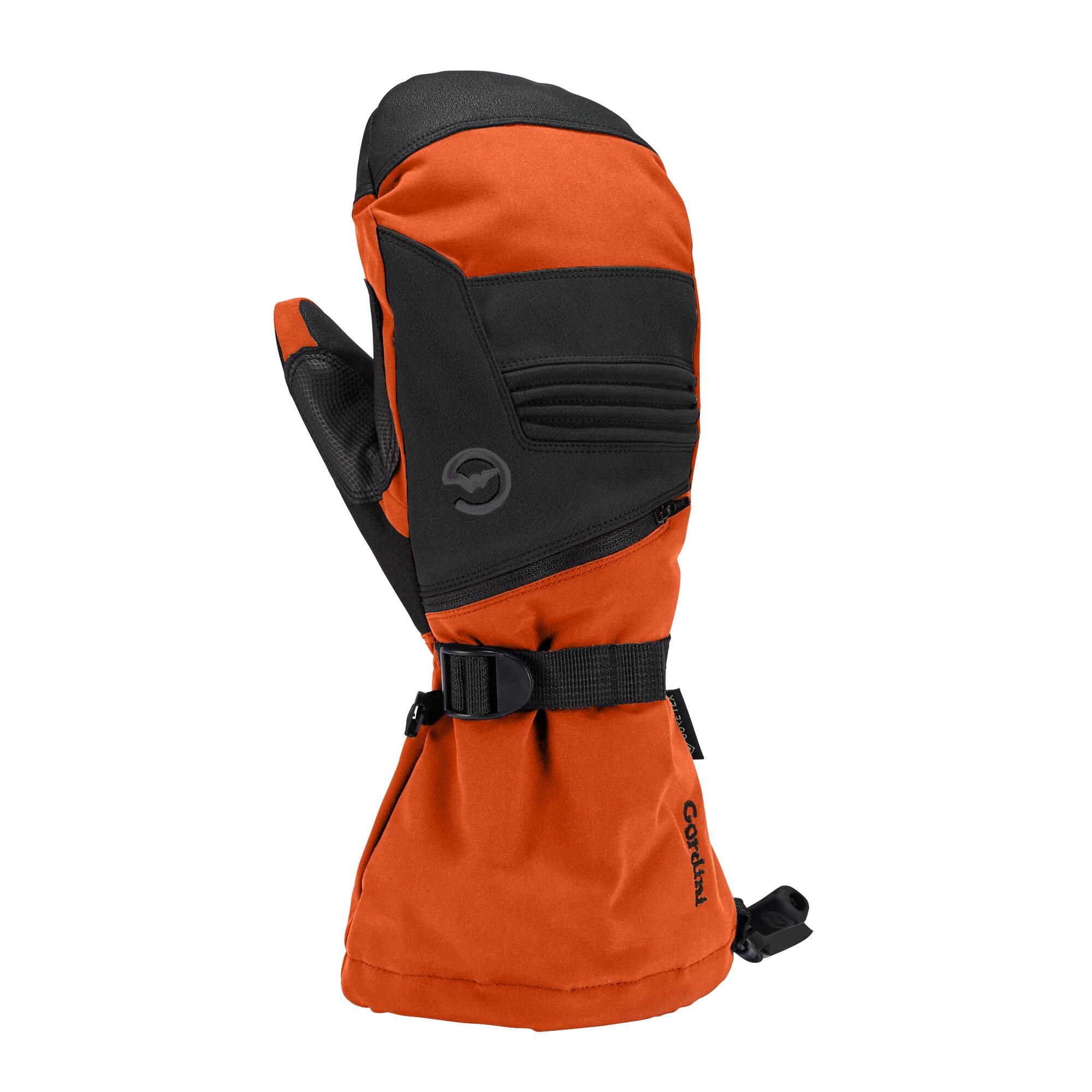 GORDINI GTX STORM men's mittens Rust Black