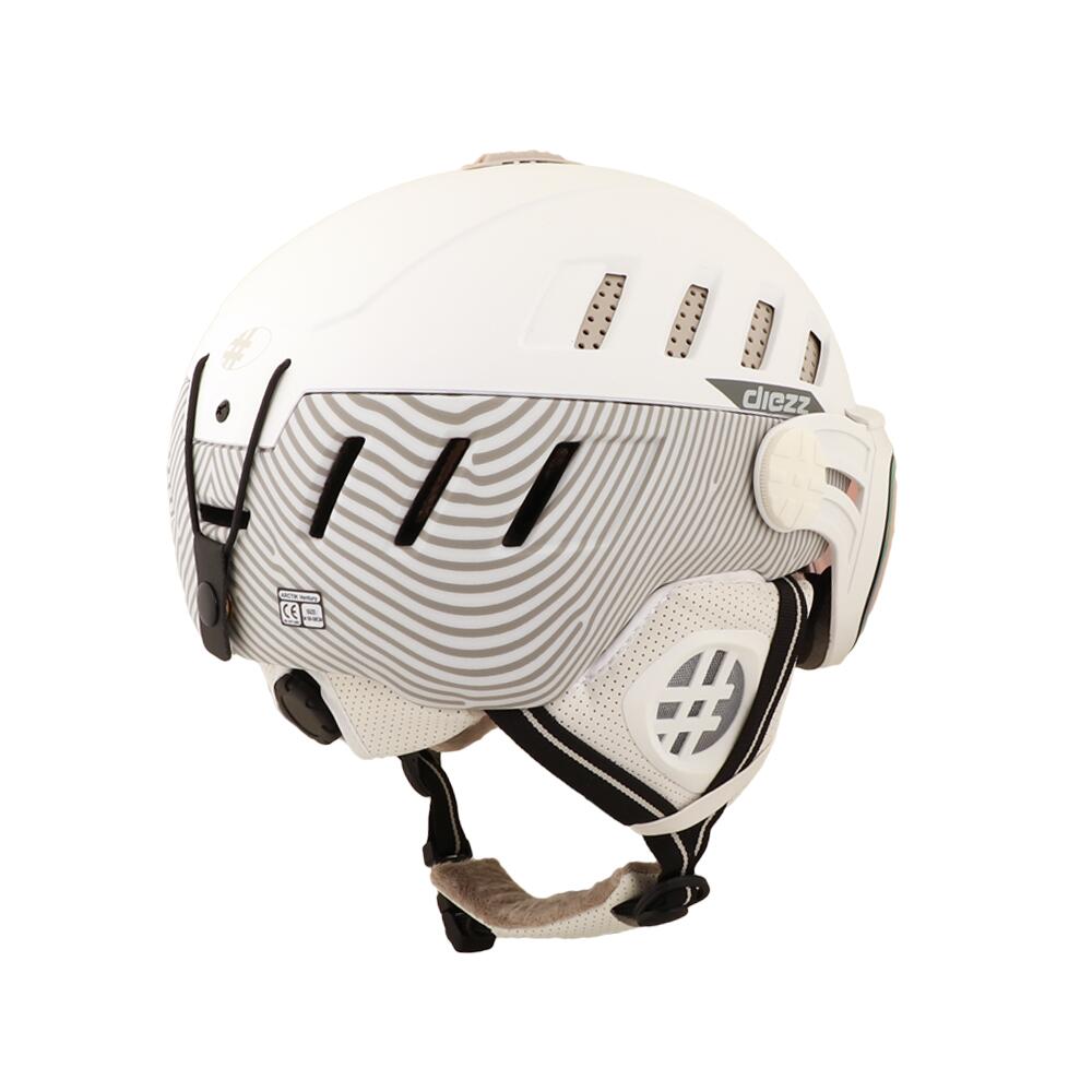 CASCO VISOR ARTICK WHITE SILVER 2/6