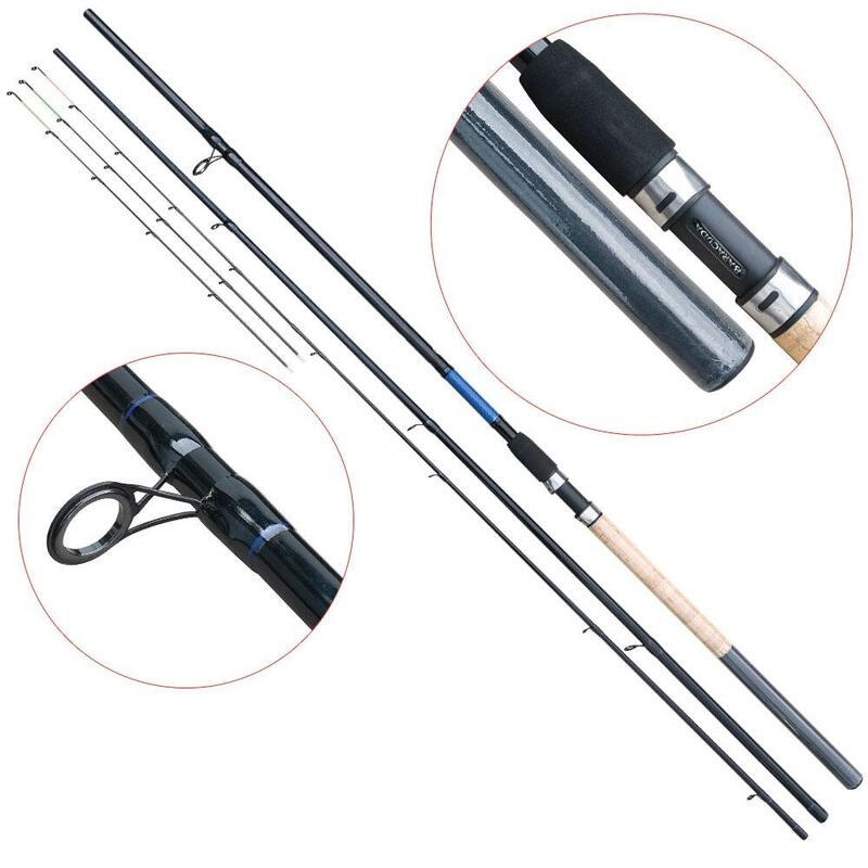 Lanseta fibra de carbon Baracuda Evolution Feeder 3.6 m A: 120 g