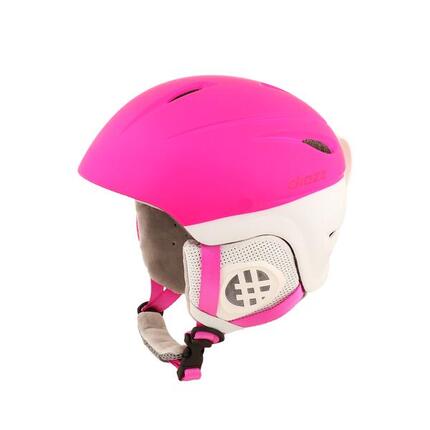 TEEN-helm zonder vizier WHITE PINK.