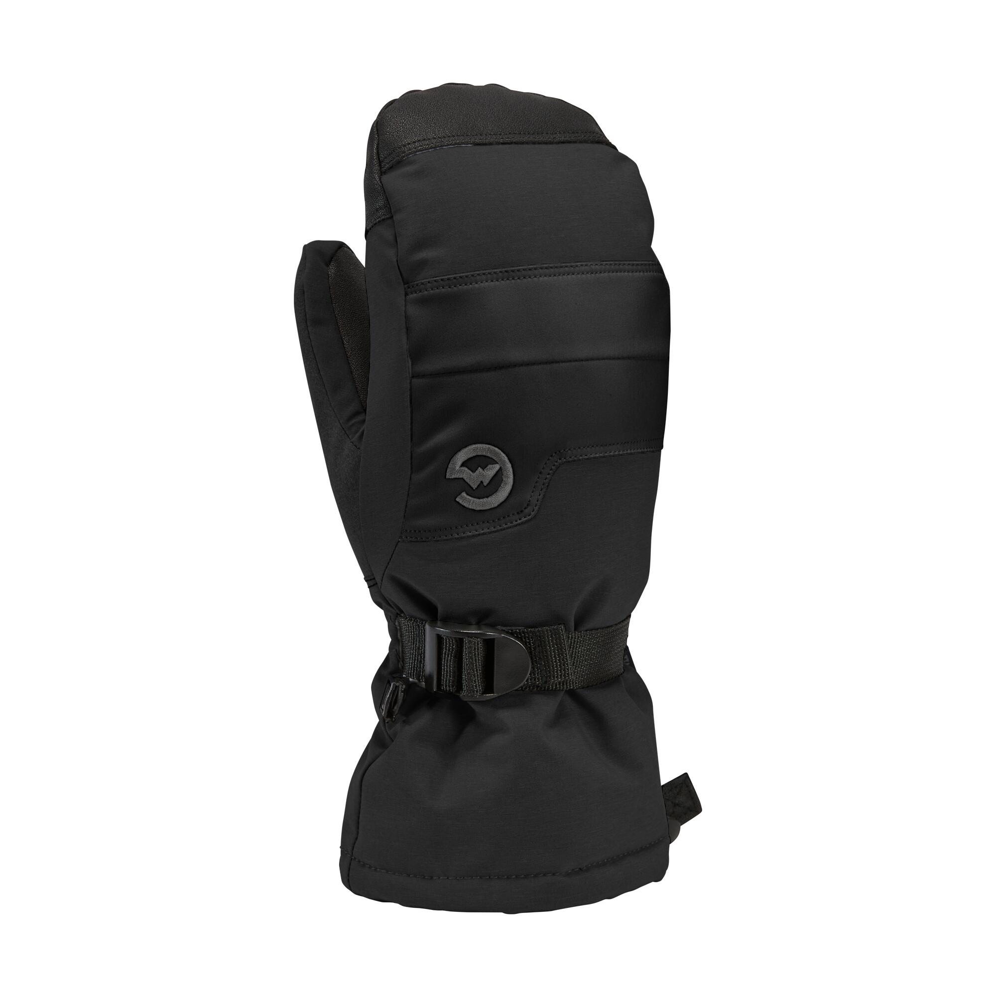 GORDINI AQUABLOC DOWN GAUNTLET women's mittens BLACK