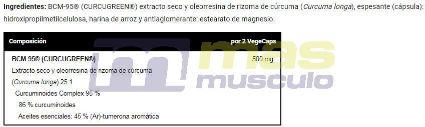 Curcumin bcm-95 - 60 capsules de VitoBest 4/4