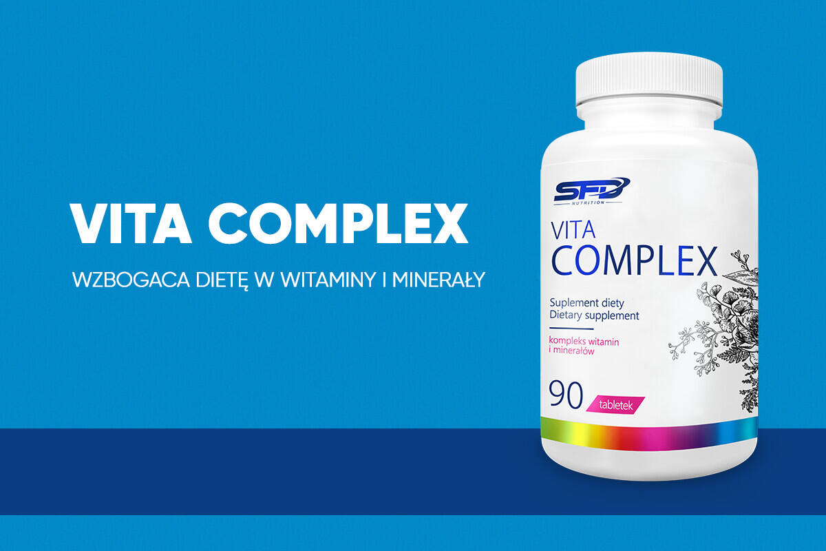 Witaminy i minerały VITA COMPLEX 90 tabletek 2/2
