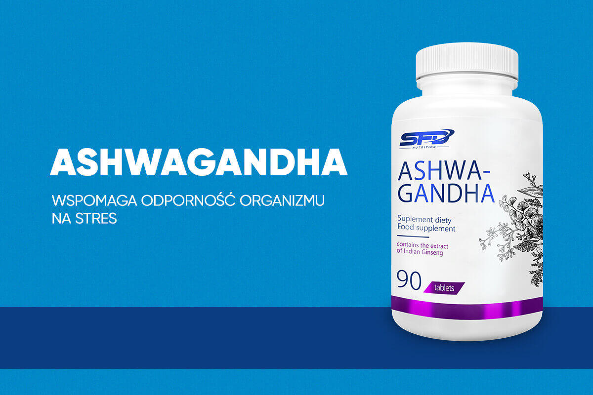 Adaptogen ASHWAGANDHA FORTE 800 90 tabletek 2/2