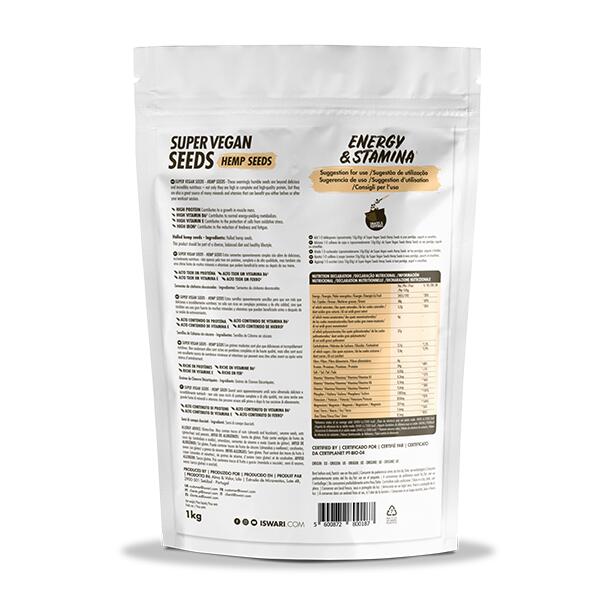 Super Vegan Seeds Sementes de cânhamo 2/2