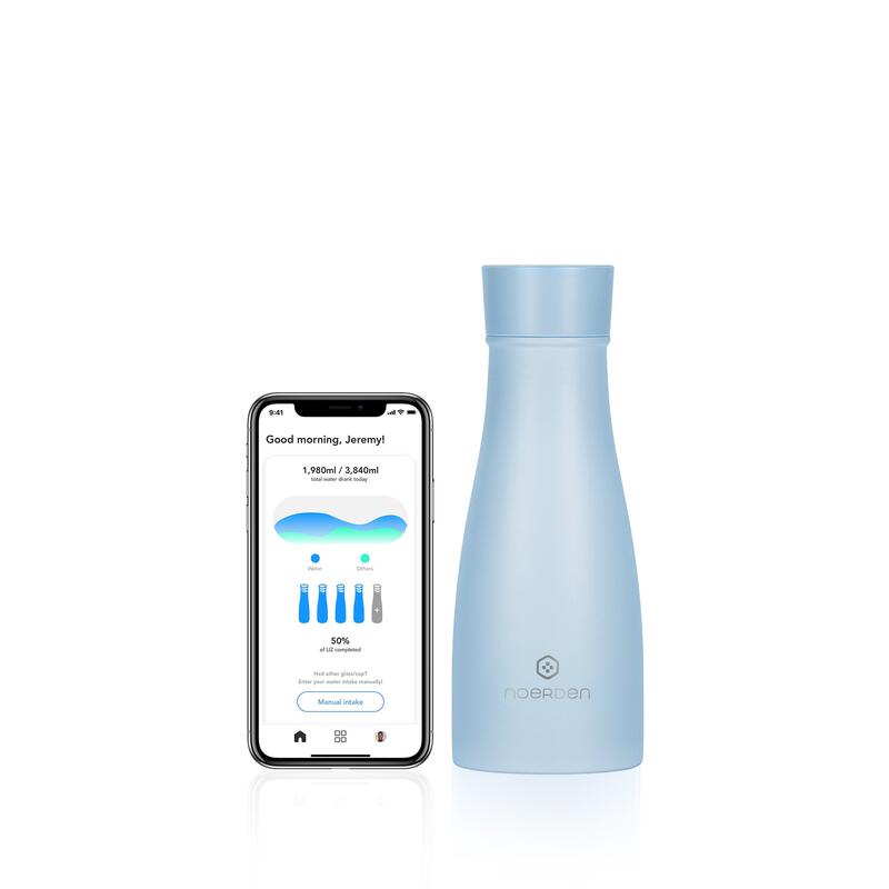 Garrafa inteligente Noerden 350ml azul Exclusivo Online                      3 cores disponíveis
 39,99€  NOERDEN Garrafa inteligente Noerden 350ml azulVendido e expedido por: Servisoft  