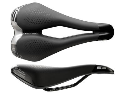 Fietszadel s5 superflow l aluminium l3 zwart