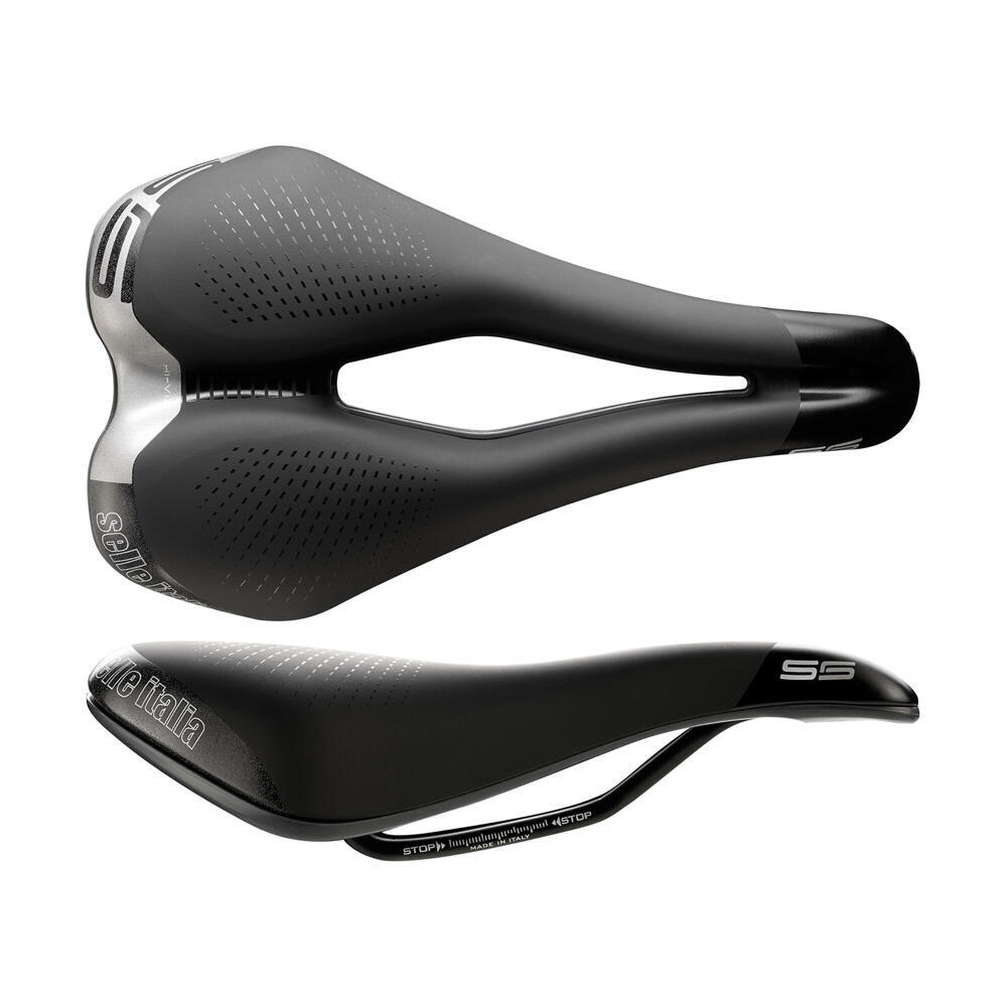 Siodełko Rowerowe S5 Superflow L Aluminium L3 Czarne