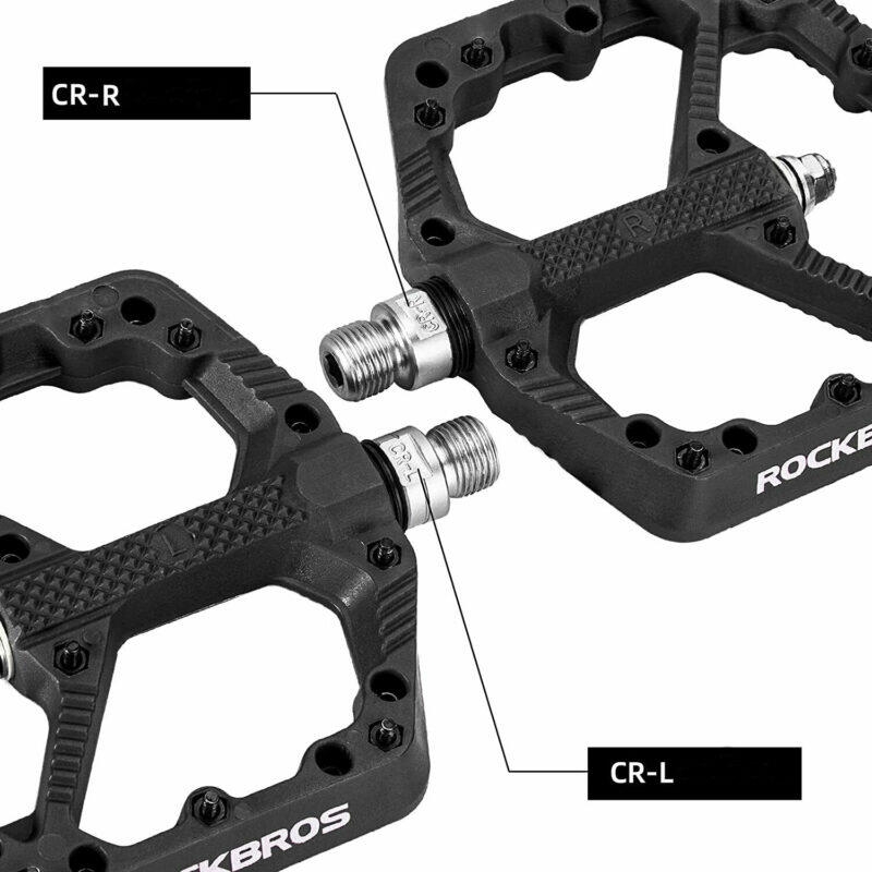 Pedały rowerowe platformowe Rockbros nylonowe 3/6