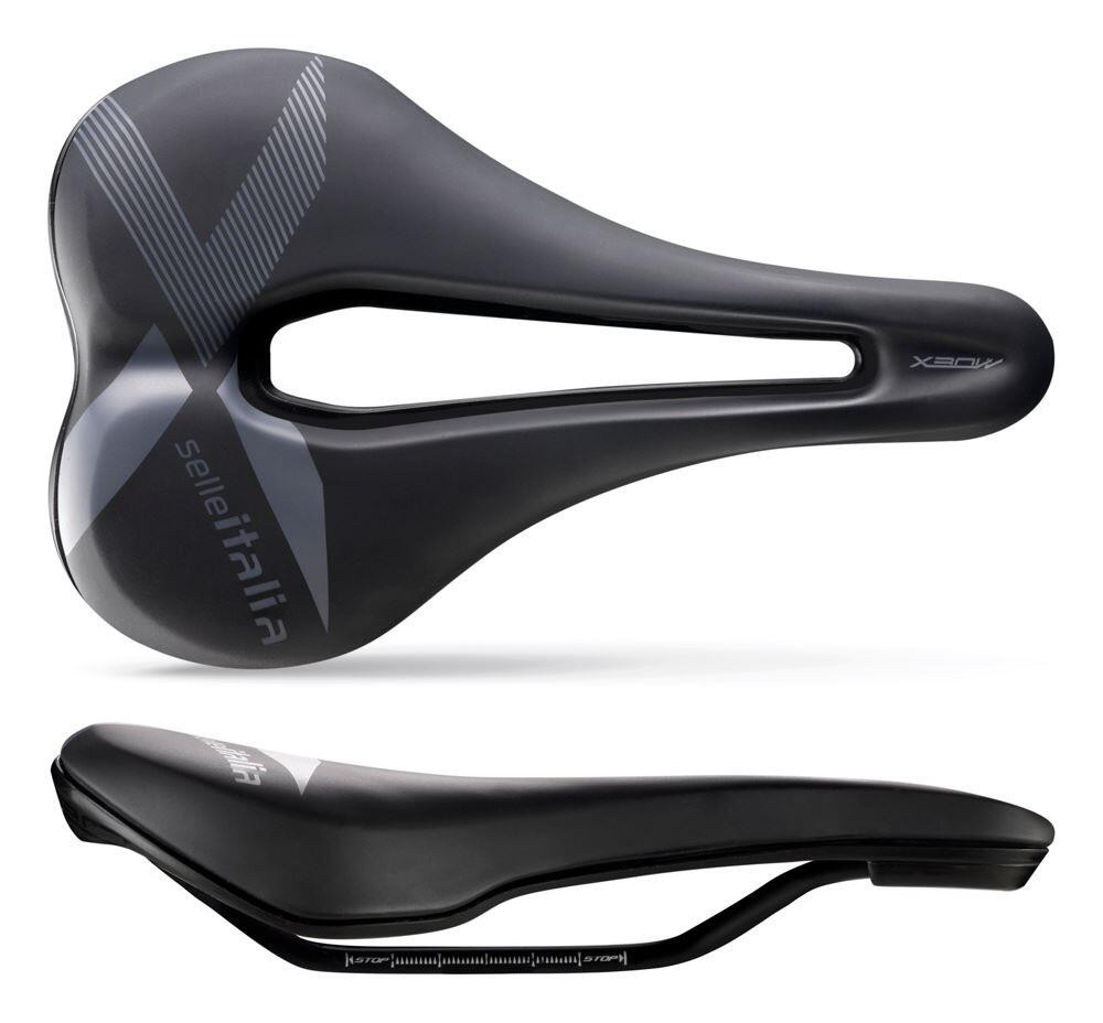 SELLE ITALIA Sella X-BOW Superflow in alluminio nero - S3