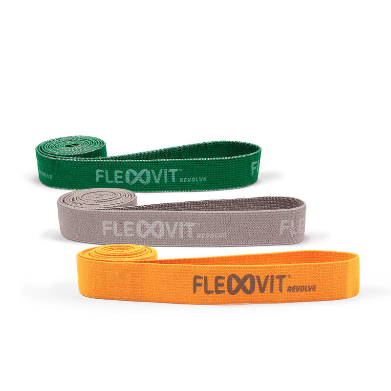 FLEXVIT Powerbands Revolve 3er-Set "Physio" (bandelettes)