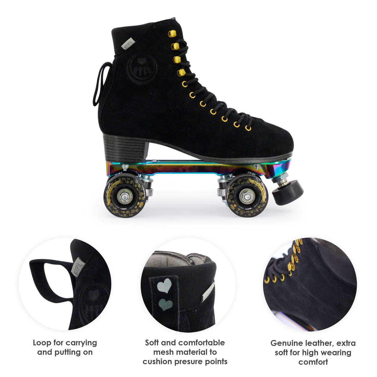 BTFL FAYA - Classic Pro X Skates Rollschuhe 5/7