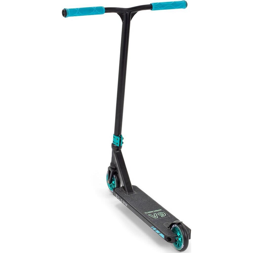 Slamm Urban V9 Stuntstep Teal black 2/3