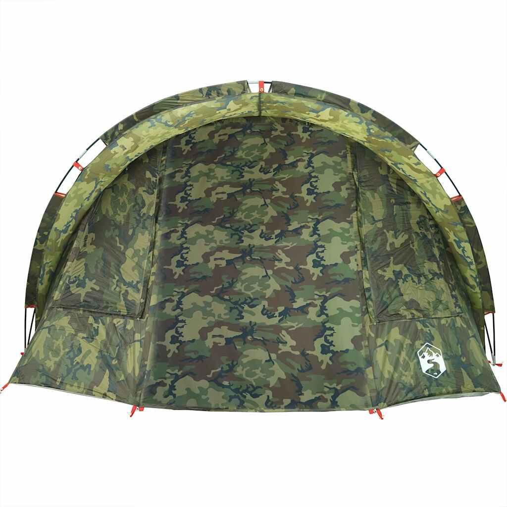 Tenda da pesca VidaXL camouflage impermeabile per 2 persone 7/7