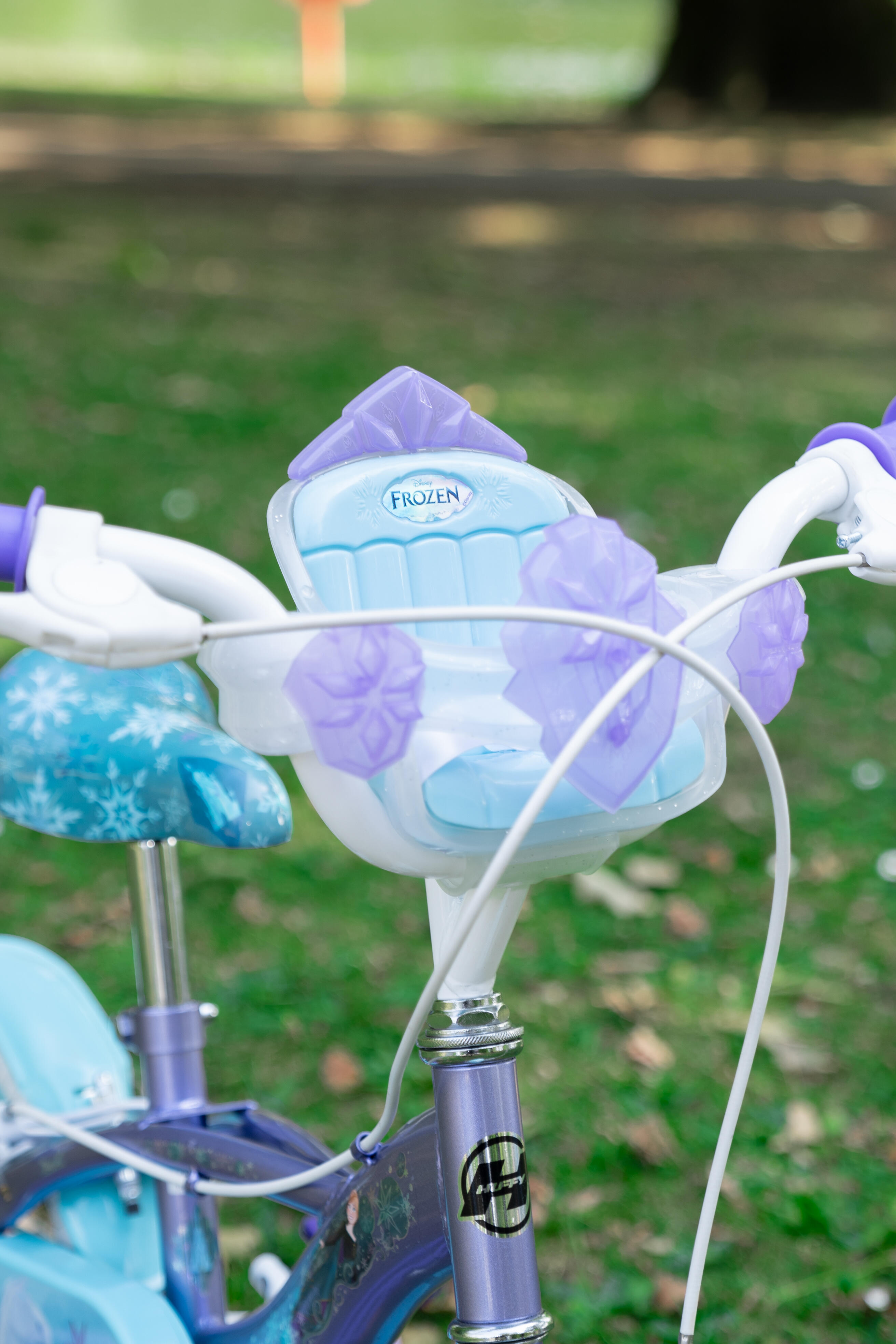Official Huffy Disney Frozen 12" Girls Bike ages 3-5 years Purple + Stabilisers 4/16