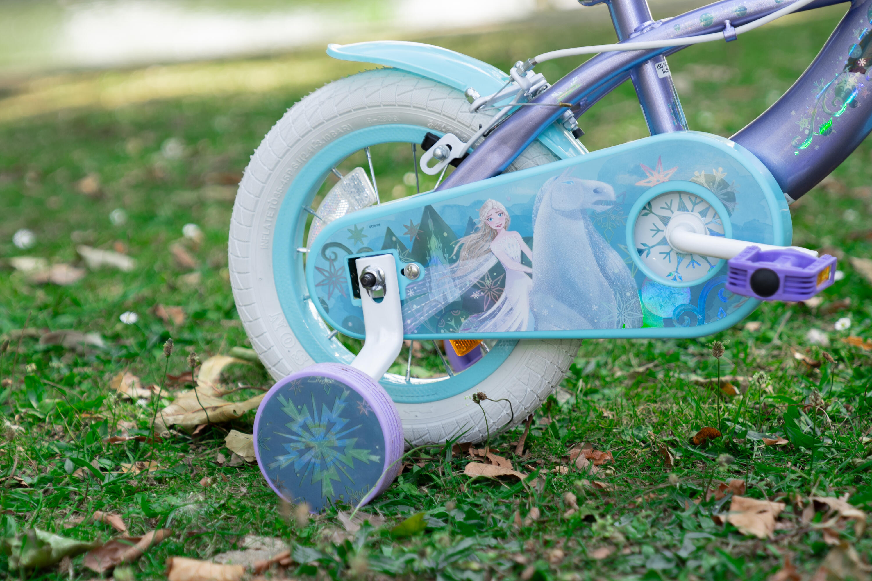 Official Huffy Disney Frozen 12" Girls Bike ages 3-5 years Purple + Stabilisers 6/16